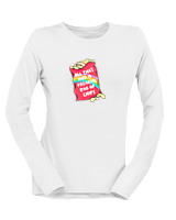 Μακρυμάνικο Μακό Γυναικείο - Bag Of Chips - Color Thumbnail 'Ασπρο
