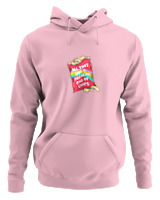 Φούτερ με κουκούλα - Bag Of Chips - Color Thumbnail Pink