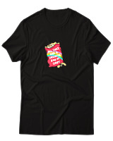 T-Shirt  Γυναικείο - Bag Of Chips - Color Thumbnail Μαύρο