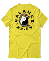 T-Shirt  Γυναικείο - Balance Yin Yang - Color Thumbnail Κίτρινο