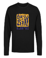 Μακρυμάνικο Μακό Αντρικό - Ball For Life - Color Thumbnail Μαύρο