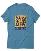 T-Shirt  Γυναικείο - Ball For Life - Color Thumbnail Τυρκουάζ