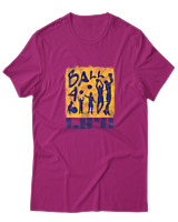 T-Shirt  Γυναικείο - Ball For Life - Color Thumbnail Φούξια