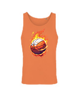 Αμάνικο Μπλουζάκι Αντρικό - Ball On Fire - Color Thumbnail Peach