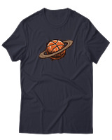 T-Shirt  Γυναικείο - Ball Planet - Color Thumbnail Σκούρο Μπλέ