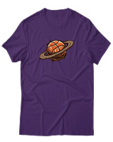 T-Shirt  Γυναικείο - Ball Planet - Color Thumbnail Μώβ