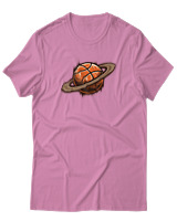 T-Shirt  Γυναικείο - Ball Planet - Color Thumbnail Ροζ