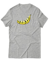 T-Shirt Αντρικό - Banana - Color Thumbnail Γκρι Μελανζέ