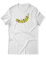 T-Shirt Αντρικό - Banana - Color Thumbnail Άσπρο