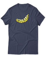 T-Shirt Αντρικό - Banana - Color Thumbnail Μπλε Γκρι