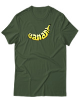 T-Shirt Αντρικό - Banana - Color Thumbnail Κυπαρισσί