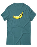 T-Shirt Αντρικό - Banana - Color Thumbnail Μπλε Πράσινο