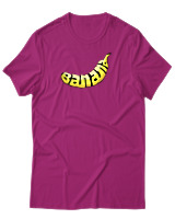 T-Shirt Αντρικό - Banana - Color Thumbnail Φουξια