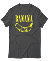 T-Shirt Αντρικό - Banana - Color Thumbnail Ανθρακί