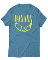 T-Shirt Αντρικό - Banana - Color Thumbnail Τιρκουάζ