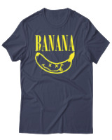 T-Shirt Αντρικό - Banana - Color Thumbnail Μπλε Γκρι