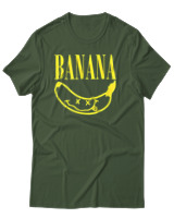 T-Shirt Αντρικό - Banana - Color Thumbnail Κυπαρισσί
