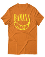T-Shirt Αντρικό - Banana - Color Thumbnail Πορτοκαλί