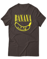 T-Shirt Αντρικό - Banana - Color Thumbnail Καφέ
