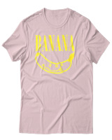 T-Shirt Αντρικό - Banana - Color Thumbnail Απαλό Ροζ