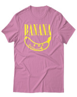 T-Shirt Αντρικό - Banana - Color Thumbnail Ροζ