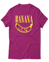 T-Shirt Αντρικό - Banana - Color Thumbnail Φουξια