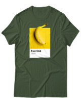 T-Shirt Αντρικό - Banana Pantone - Color Thumbnail Κυπαρισσί