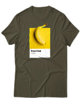 T-Shirt Αντρικό - Banana Pantone - Color Thumbnail Χακί