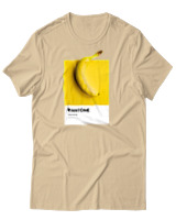 T-Shirt Αντρικό - Banana Pantone - Color Thumbnail Μπεζ