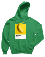 Φούτερ με κουκούλα Παιδικό - Banana Pantone - Color Thumbnail Πράσινο