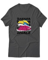 T-Shirt Αντρικό - Banana Whale - Color Thumbnail Ανθρακί