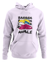 Φούτερ με κουκούλα Αντρικό - Banana Whale - Color Thumbnail Lilac