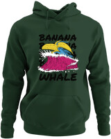 Φούτερ με κουκούλα - Banana Whale - Color Thumbnail Κυπαρισσί