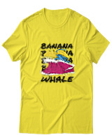 T-Shirt  Γυναικείο - Banana Whale - Color Thumbnail Κίτρινο