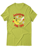 T-Shirt Αντρικό - Bananas For You - Color Thumbnail Λαχανί