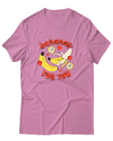 T-Shirt Αντρικό - Bananas For You - Color Thumbnail Ροζ