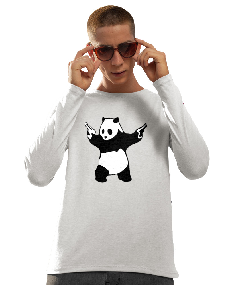 Banksy Style Panda - Image 1