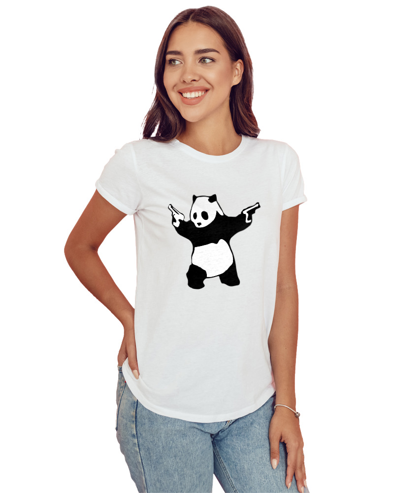 Banksy Style Panda - Image 1