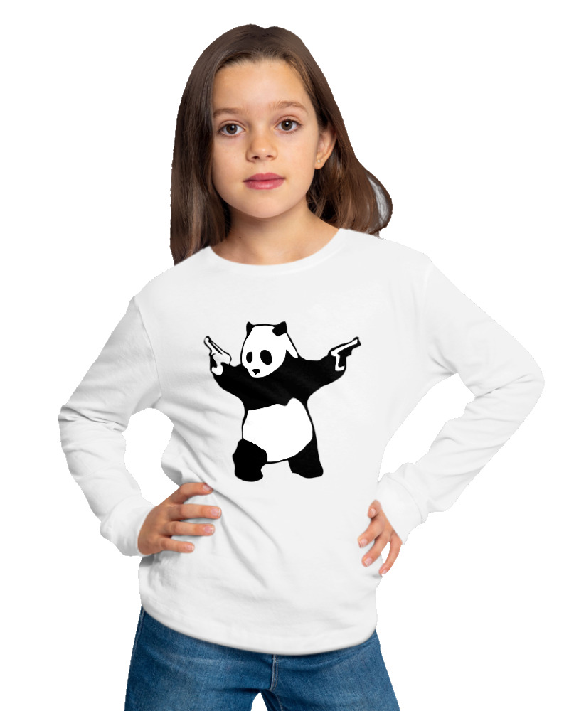 Banksy Style Panda - Image 1