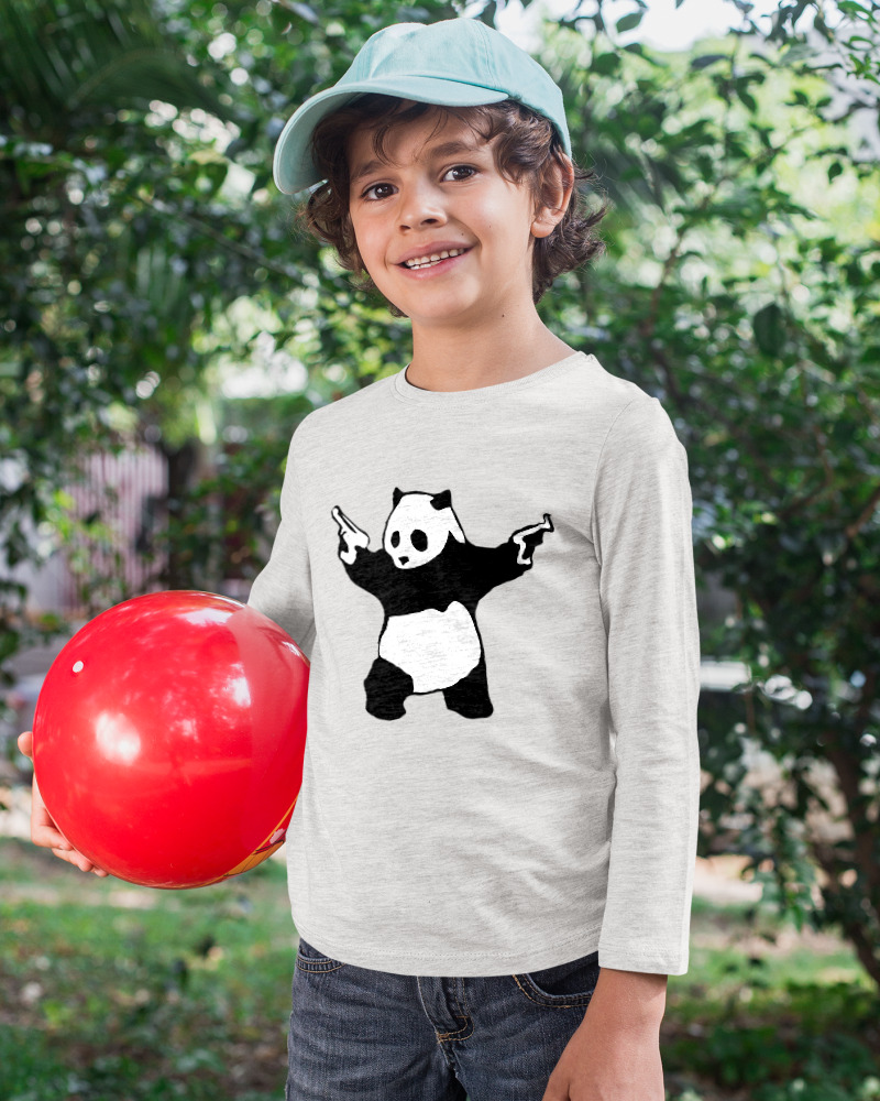 Banksy Style Panda - Image 2
