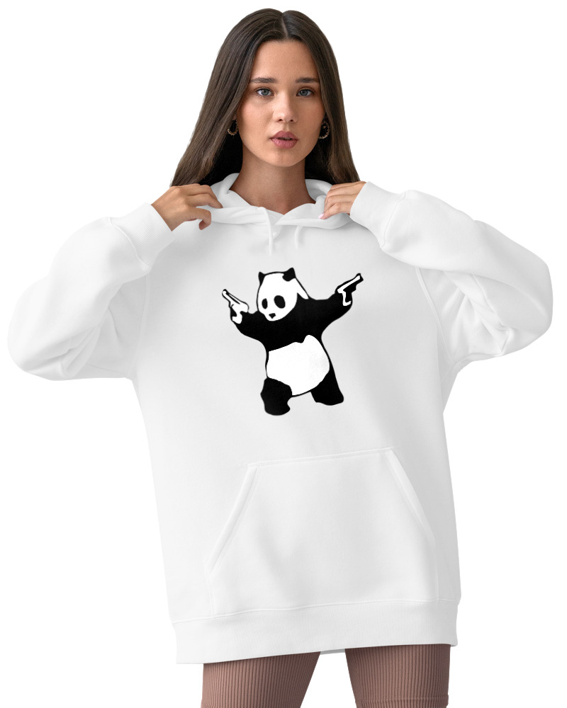 Banksy Style Panda - Image 2