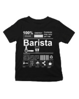 T-Shirt  - Barista - Color Thumbnail Μαύρο