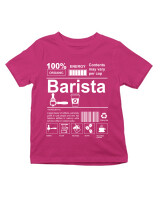 T-Shirt  - Barista - Color Thumbnail Φουξια