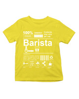 T-Shirt  - Barista - Color Thumbnail Κίτρινο