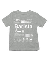 T-Shirt  - Barista - Color Thumbnail Γκρι Μελανζέ