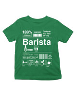 T-Shirt  - Barista - Color Thumbnail Πράσινο