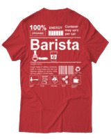 T-Shirt Αντρικό - Barista - Color Thumbnail Κόκκινο