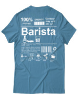 T-Shirt Αντρικό - Barista - Color Thumbnail Τιρκουάζ