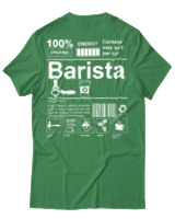 T-Shirt Αντρικό - Barista - Color Thumbnail Πράσινο