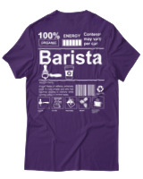T-Shirt Αντρικό - Barista - Color Thumbnail Σκούρο Μωβ